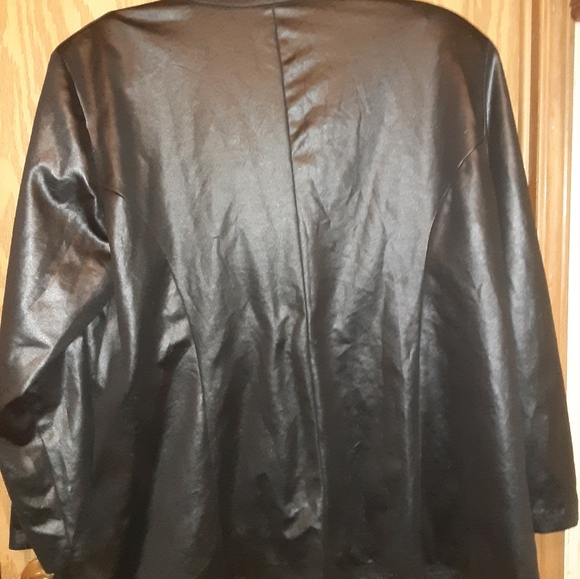Liberty Apparel wet leather look jacket - Picture 3 of 3